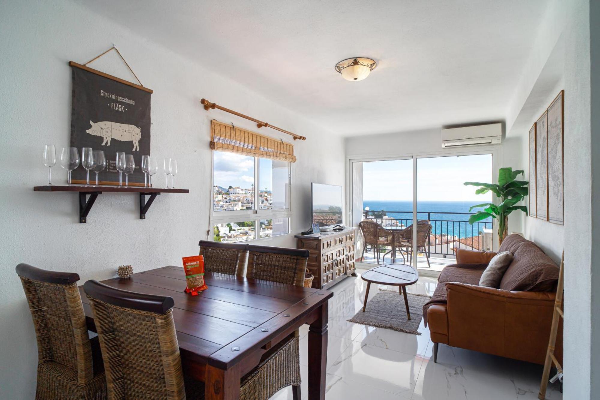 Appartamento Miami 44 Seaview Casasol Nerja Esterno foto